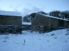 back of shippen and small barn